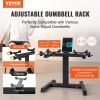 Adjustable Dumbbell Stand Home Fitness Rack and Stand with Media Rack Safe and Convenient Perfect for Home Gym Strength Training