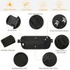 Travel Money Belt Waist Bag Pack RFID Blocking Anti-Theft Waist Pouch Waterproof for Men Women