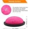 Ativafit Balance Ball Half Exercise Ball Balance Trainer Inflatable Yoga Ball for Home Gym Workouts Core Strength Fitness Half