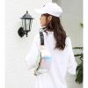 Holographic Waist Bag Translucent Fanny Pack Hologram Beach Travel Waistbag 2020 Women Belt Bag Bum Hip Pouch Money Phone Holder
