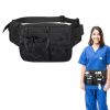 Nurse Fanny Pack Multi Pocket Waist Organizer Belt with Adjustable Waist Strap Nurse Waist Pouch Organizer Pouch Portable