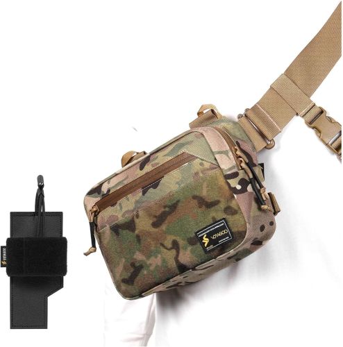 Tactical Fanny Pack EDC Waist Bag for Outdoor Shooting Fishing Tactical Fanny Pack EDC Waist Bag for Outdoor Shooting Fishing