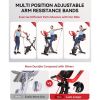 Foldable Fitness Stationary Bike Machine,Upright Indoor Cycling Bike, Magnetic X-Bike with Adjustable Resistance 8-Level