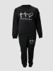 Plus Size Letter Print Shirt & Drawstring Pants Workout Set; Women's Plus Casual Outfits 2pcs Set